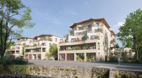 Programme immobilier neuf SCCV Caserne - Les Reflets de L'Eure - Chartres à proximité à pied du centre ville (28000) - Référence : 14700