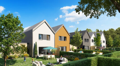 Programme immobilier neuf Le Domaine Des Rives - Chartres : appartements et maisons neuves du 2 au 5 pièces aux anciens remparts (28000) - Référence : 14692