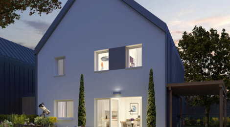 Programme immobilier neuf Le Domaine Des Rives - Chartres : appartements et maisons neuves du 2 au 5 pièces aux anciens remparts (28000) - Référence : 14692