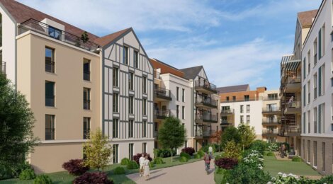 Programme immobilier neuf Floreal - Chartres : appartements neufs 2 à 5 pièces et maisons neuves à 6 min du centre-ville (28000) - Référence : 14699