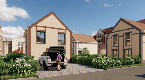 Programme immobilier neuf Floreal - Chartres : appartements neufs 2 à 5 pièces et maisons neuves à 6 min du centre-ville (28000) - Référence : 14699