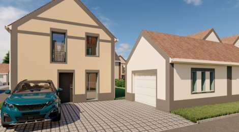 Programme immobilier neuf Floreal - Chartres : appartements neufs 2 à 5 pièces et maisons neuves à 6 min du centre-ville (28000) - Référence : 14699