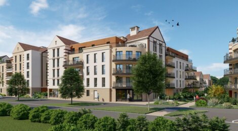 Programme immobilier neuf Floreal - Chartres : appartements neufs 2 à 5 pièces et maisons neuves à 6 min du centre-ville (28000) - Référence : 14699