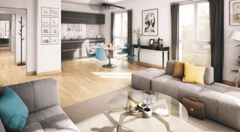 Programme immobilier neuf Green Lane - Chartres : appartements neufs à 5 min du centre-ville, balcons et jardins privatifs (28000) - Référence : 10236