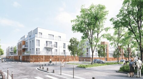 Programme immobilier neuf Green Lane - Chartres : appartements neufs à 5 min du centre-ville, balcons et jardins privatifs (28000) - Référence : 10236