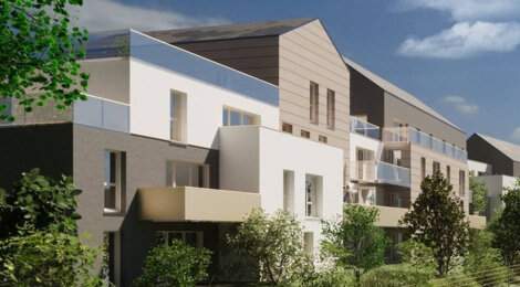 Programme immobilier neuf OXALIS - Chartres : appartements neufs T2–T4 à moins de 10 min de l’hypercentre (28000) - Référence : 14698