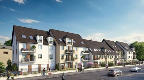Programme immobilier neuf L'ENTRE 2 RIVES - Chartres : Appartements studio–T4 avec terrasses, parking et équipements modernes à 10 min du centre-ville (28000) - Référence : 14695