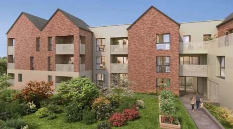 Programme immobilier neuf Brick Lodge - Chartres-de-Bretagne : Appartements T2–T4 avec terrasses, parking sécurisé et proximité centre-ville (35131) - Référence : 14751