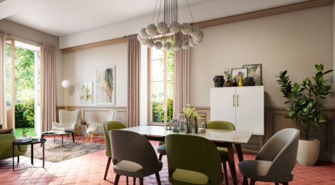 Programme immobilier neuf CHATEAU DE CHASSAGNY - Chassagny rénovation aux portes de Lyon (69700) - Référence : 9524