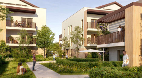 Programme immobilier neuf HARMONIE 2 - Chassieu appartements avec extérieurs près de Lyon (69680) - Référence : 17972