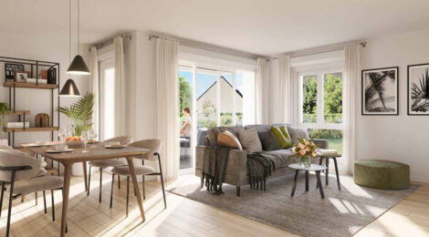 Programme immobilier neuf VILLA D'ANNELISE - Chateaubourg : appartements neufs du 2 au 5 pièces proche des écoles (35220) - Référence : 14905