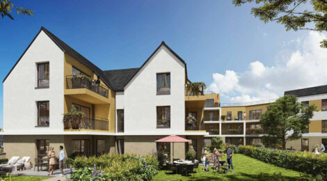 Programme immobilier neuf VILLA D'ANNELISE - Chateaubourg : appartements neufs du 2 au 5 pièces proche des écoles (35220) - Référence : 14905