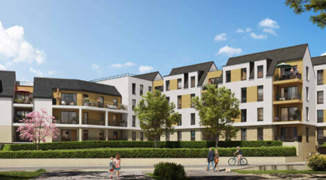 Programme immobilier neuf VILLA D'ANNELISE - Chateaubourg : appartements neufs du 2 au 5 pièces proche des écoles (35220) - Référence : 14905