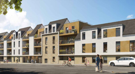 Programme immobilier neuf VILLA D'ANNELISE - Chateaubourg : appartements neufs du 2 au 5 pièces proche des écoles (35220) - Référence : 14905