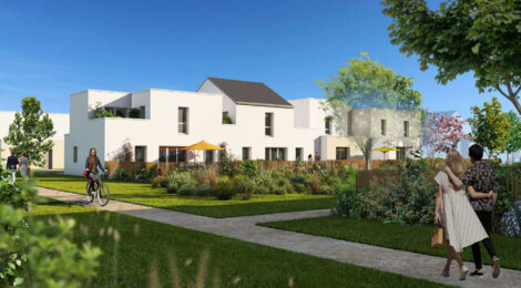 Programme immobilier neuf LE DOMAINE DU MOULIN DE BERE - Châteaubriant, un cadre résidentiel proche du parc de Choisel (44110) - Référence : 15574