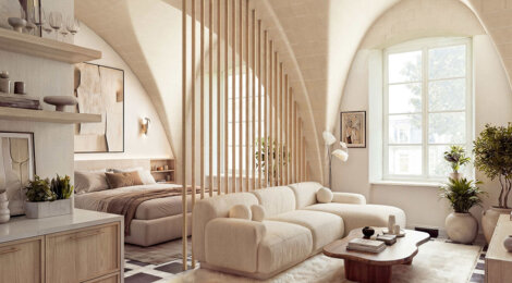Programme immobilier neuf L'ABBAYE DE LA MADELEINE (28) - Châteaudun réhabilitation Abbaye Madeleine appartements de caractère (28200) - Référence : 17198