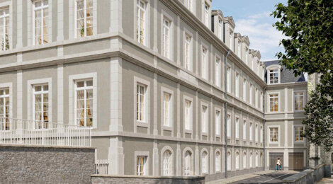 Programme immobilier neuf L'ABBAYE DE LA MADELEINE (28) - Châteaudun réhabilitation Abbaye Madeleine appartements de caractère (28200) - Référence : 17198