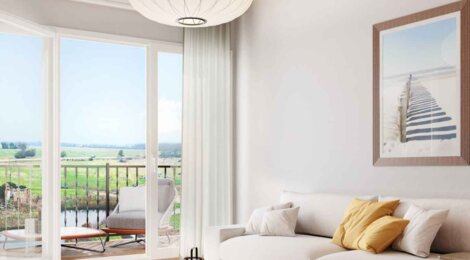 Programme immobilier neuf LE DOMAINE DE L'APARTHE - Châteaufort : Appartements studio–T5 avec terrasses, parking sécurisé et proximité nature (78117) - Référence : 7207