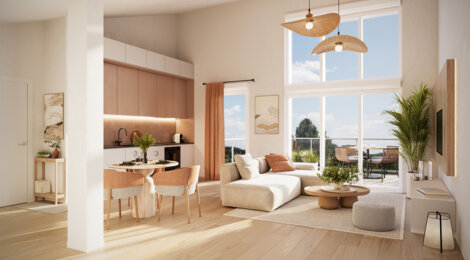 Programme immobilier neuf Greenside - Châteauneuf-Grasse aux portes de Sophia Antipolis (06740) - Référence : 14396