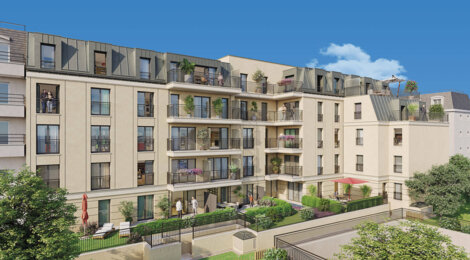 Programme immobilier neuf Villa Christina - Châtenay-Malabry à deux pas de la station de tramway T10 (92290) - Référence : 16607
