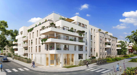 Programme immobilier neuf Les Vergers de Châtenay - Châtenay-Malabry : Appartements studio–T5 avec terrasses, cœur d’îlot végétalisé et proximité RER B (92290) - Référence : 6819