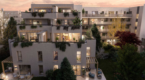 Programme immobilier neuf Les Vergers de Châtenay - Châtenay-Malabry : Appartements studio–T5 avec terrasses, cœur d’îlot végétalisé et proximité RER B (92290) - Référence : 6819