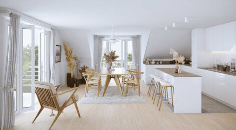 Programme immobilier neuf PAVILLON GARNIER - Châtenay-Malabry : Appartements T2–T5 avec jardins, parquet chêne et volets roulants proche du Domaine de Sceaux (92290) - Référence : 6385