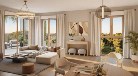 Programme immobilier neuf AUREA - Châtenay-Malabry écoquartier LaVallée à deux pas du tram T10 (92290) - Référence : 16520
