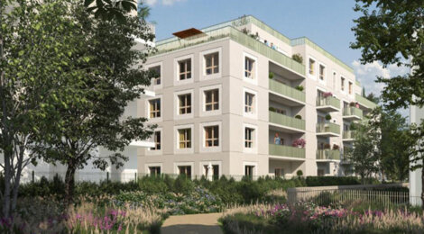 Programme immobilier neuf Flore 2 - Châtenay-Malabry écoquartier LaVallée proche du tramway T10 (92290) - Référence : 16616