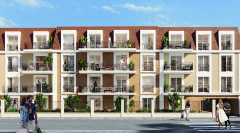 Programme immobilier neuf VILLA AUGUSTE - Chatou à quelques minutes à pied du RER A (78400) - Référence : 15266