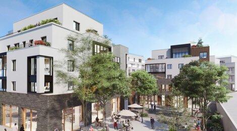 Programme immobilier neuf Le Patio des Artistes - Chatou : Appartements T2–T5 avec jardins, loggias et commerces proche de l’île des Impressionnistes (78400) - Référence : 14244