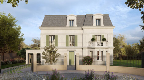 Programme immobilier neuf VILLA DES LANDES - Chatou maison neuve proche gare RER A (78400) - Référence : 16957
