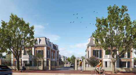 Programme immobilier neuf VILLA DES LANDES - Chatou maison neuve proche gare RER A (78400) - Référence : 16957
