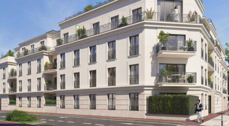 Programme immobilier neuf 40 AVENUE FOCH - Chatou proche RER A à 10 minutes à pied et centre-ville animé (78400) - Référence : 16364
