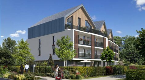 Programme immobilier neuf O² - Chécy au sein de l’écoquartier Les Hauts de Grainloup (45430) - Référence : 12022