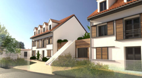 Programme immobilier neuf 16 RUE DE GOURNAY - Bât A - Chelles : Appartements studio–T3 avec parking, cuisine équipée et proximité canal proche de l’arrêt de bus Rue du Port (77500) - Référence : 14239