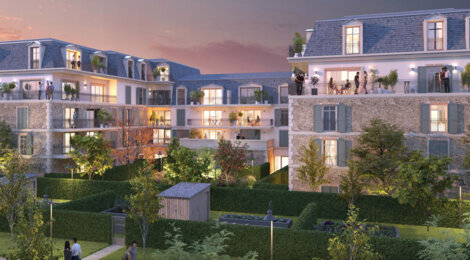 Programme immobilier neuf L’Orée des Coudriers - Chelles écoquartier proche RER E et future ligne 16 (77500) - Référence : 16286