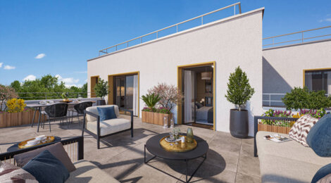 Programme immobilier neuf L'Opaline - Chennevières-sur-Marne : appartements neufs de 1 à 4 pièces en quartier de la Mairie (94430) - Référence : 15260
