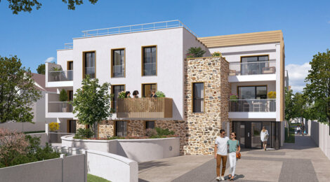 Programme immobilier neuf L'Opaline - Chennevières-sur-Marne : appartements neufs de 1 à 4 pièces en quartier de la Mairie (94430) - Référence : 15260