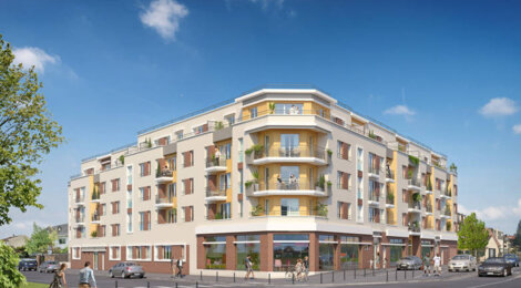 Programme immobilier neuf L'ENVERS - Chennevières-sur-Marne : Appartements studio–T4 avec domotique, jardins et commerces proche du centre commercial Pince Vent (94430) - Référence : 6428
