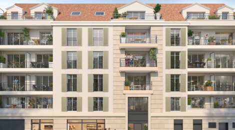 Programme immobilier neuf L'ATRIUM - Chennevières-sur-Marne proche du RER A et de Paris (94430) - Référence : 18266