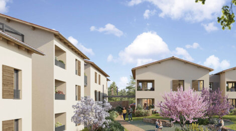 Programme immobilier neuf Ambre - Chessy cité médiévale aux portes de Lyon (69380) - Référence : 16090