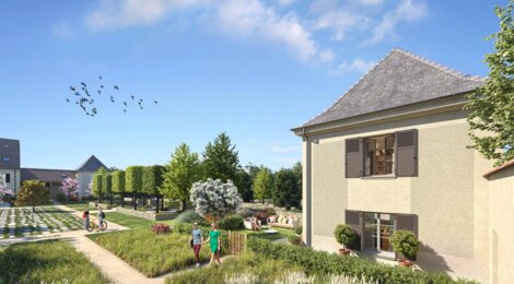 Programme immobilier neuf LA FERME DE CHESSY - Chessy : logements rénovés du studio au T5 dans le parc du Bicheret (77700) - Référence : 15857