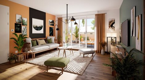 Programme immobilier neuf ECLAT - Chevaigné : 22 appartements neufs du 2 au 3 pièces en cœur de bourg (35250) - Référence : 14902