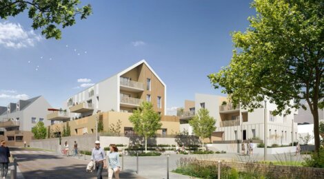 Programme immobilier neuf ECLAT - Chevaigné : 22 appartements neufs du 2 au 3 pièces en cœur de bourg (35250) - Référence : 14902