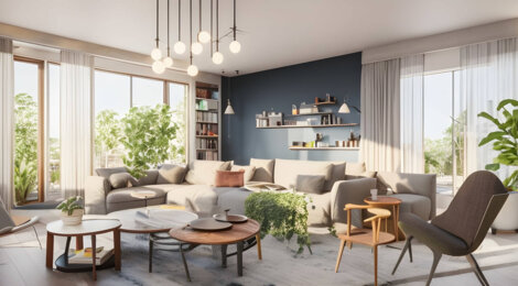 Programme immobilier neuf Les Jardins d'Orfin - Chevilly-Larue : appartements neufs du studio au 4 pièces à 5 min du T7 (94550) - Référence : 15351
