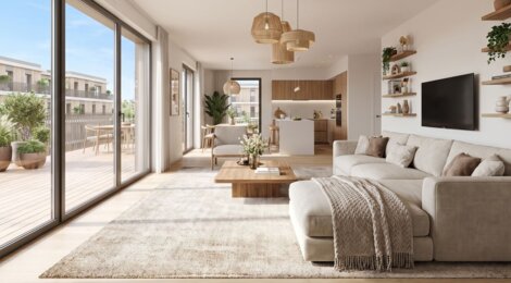 Programme immobilier neuf LES RESIDENCES RIVES D'YVETTE - Chevreuse appartements avec extérieurs dans un cadre naturel (78460) - Référence : 17908