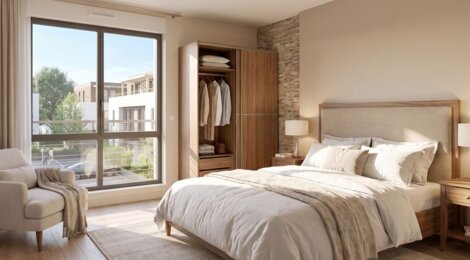 Programme immobilier neuf LES RESIDENCES RIVES D'YVETTE - Chevreuse appartements avec extérieurs dans un cadre naturel (78460) - Référence : 17908