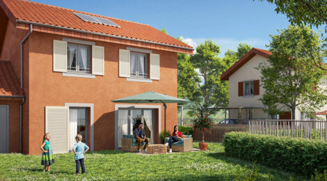 Programme immobilier neuf L'ILOT DU MARAIS - Chirens proche Voiron en 12 min (38850) - Référence : 15444
