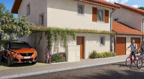 Programme immobilier neuf L'ILOT DU MARAIS - Chirens proche Voiron en 12 min (38850) - Référence : 15444